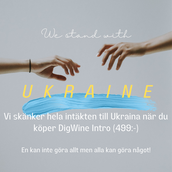 Vinkällan stöttar Ukrainas folk!