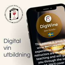 Ladda upp bild till gallerivisning, DigWine Intro - Svenska - Vinkällan Dryckesutbildningar