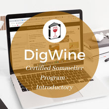 Ladda upp bild till gallerivisning, DigWine: Certified Sommelier Program - Introductory - Vinkällan Dryckesutbildningar