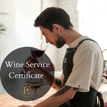 Ladda upp bild till gallerivisning, Wine Service Certificate
