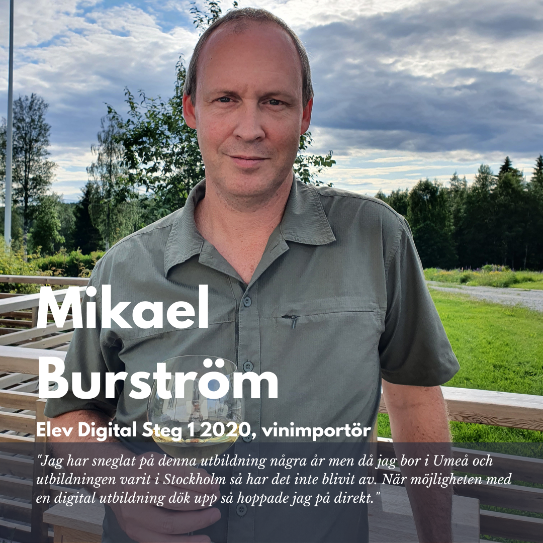 Digital Sommelierutbildning steg 1 - Vinkällan Dryckesutbildningar