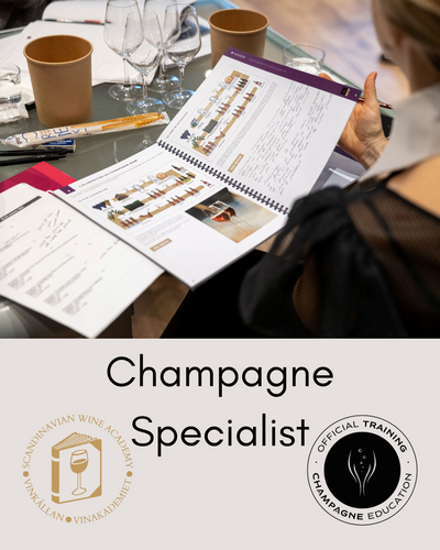 Champagne Specialist 29-30 januari 2026 - Vinkällan Dryckesutbildningar