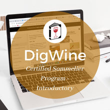 Ladda upp bild till gallerivisning, DigWine: Certified Sommelier Program - Introductory - Vinkällan Dryckesutbildningar
