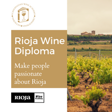 Ladda upp bild till gallerivisning, Rioja Wine Diploma - Vinkällan Dryckesutbildningar
